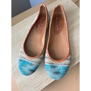 American Eagle Multicolor Tribal Flats - Size 7.5